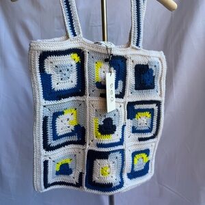 SEA New York Hayden Crochet Square Tote – NWT rare find